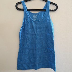 Blue Mossimo Tank Top Textured